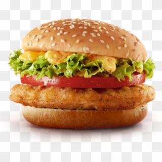 Chicken & Burgers - Spicy Chicken Burger Chicken Spot, HD Png Download