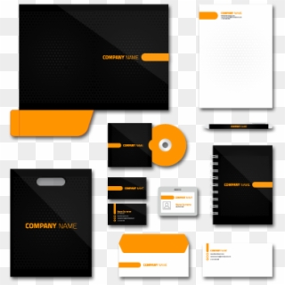 Office Stationery Design - Office Stationery Branding Png, Transparent Png