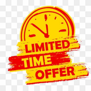 Limited Time Offer Sign, Limited, Time, Offer PNG and Vector with  Transparent Background for Free Download