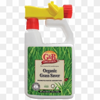 G&b Organics Grass Saver Liquid Soil Penetrant - Plastic Bottle, HD Png Download