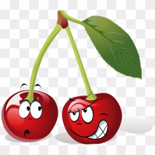 How To Set Use Cartoon Cherry Fruit Svg Vector, HD Png Download
