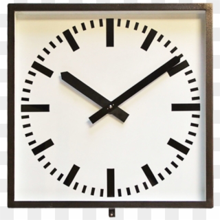 Original Square Black West German Clock - Prypiat, HD Png Download