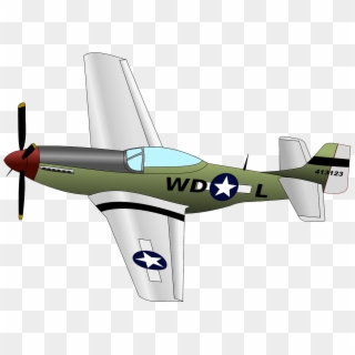 Aircraft Png Clipart File - P 51 Mustang Png, Transparent Png