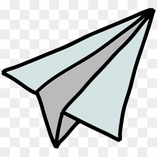 Download White Paper Plane Clipart Png Photo - Paper Airplane Clipart Png, Transparent Png