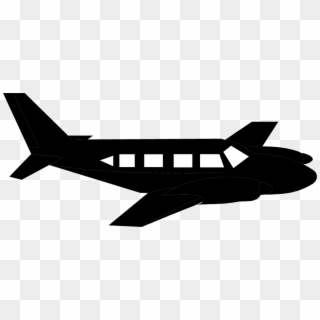 Airplane Clipart Illustration - Airplane With No Background, HD Png Download
