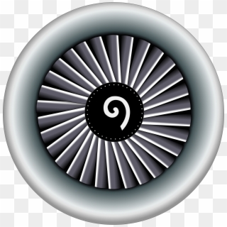 Picture Library Download Airplane Engine Clipart - Aircraft Engine Clipart, HD Png Download