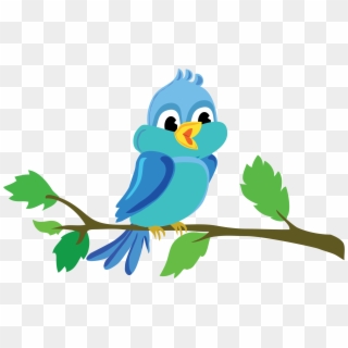 Share This Article - Bird In A Tree Cartoon, HD Png Download