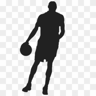 Basket Ball Vector Png - Silhouette, Transparent Png