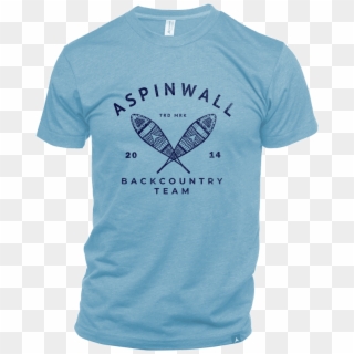 Aspinwall Backcountry Team T Shirt Ice 9 - Active Shirt, HD Png Download
