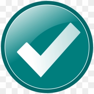 Checkmark, Tick, Check, Yes, Mark, Choice, Teal, Vote - Teal Tick, HD Png Download