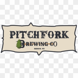 Pitchfork Logo Full - Pitchfork Brewing, HD Png Download