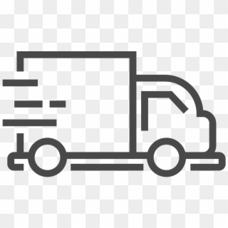 Delivery Truck Icon - Delivery Van Sign Png, Transparent Png