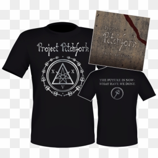 Set 2cd Book Shirt Project Pitchfork Second Anthology - Active Shirt, HD Png Download