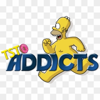 Naked Homer Running - Homer Simpson, HD Png Download