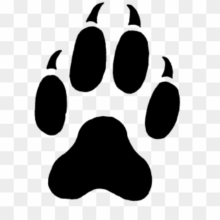 Husky The - Paw Print Pumpkin Carving Stencil, HD Png Download