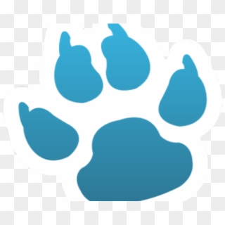Blue Dog Paw, HD Png Download