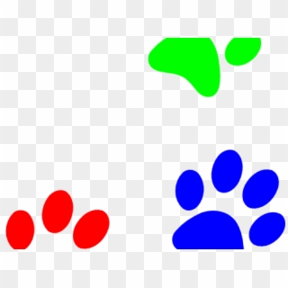 Dog Paw Print Vector - Clip Art Cat Paws, HD Png Download