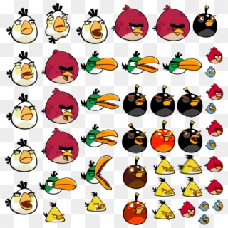 Startup Time - Sprites - Angry Bird 2d Sprite, HD Png Download