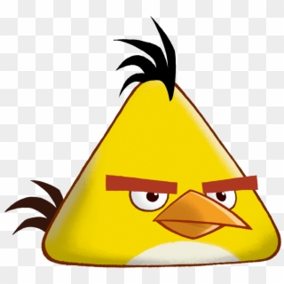 Personagens Angry Birds Png - Angry Birds Chuck, Transparent Png