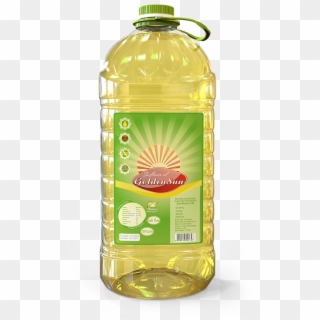 Sunflower Oil Png - Golden Sun Sunflower Oil, Transparent Png