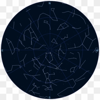 Night Sky Guide - Circle, HD Png Download