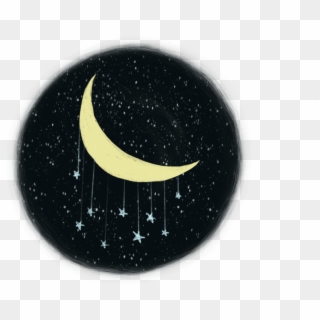 Moon In The Night Sky , Png Download - Moon, Transparent Png