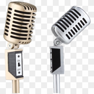 Nmc01 Vintage Style Desktop Microphone - Microphone, HD Png Download