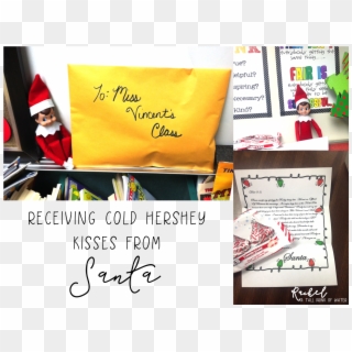 Ways To Use The Elf On The Shelf In The Classroom With - Calligraphy, HD Png Download
