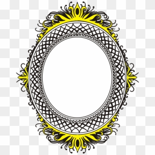 This Free Icons Png Design Of Oval Frame, Transparent Png