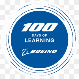 Boeing's 100 Days Of Learning - Boeing, HD Png Download