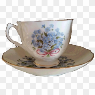 My Mom Found This Lovely Crown Dorset Forget Me Not - Saucer, HD Png Download