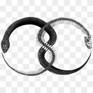 Ouroboros Png File - Snake Infinity Tattoo, Transparent Png