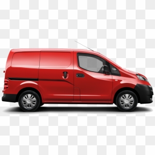 836886 Luton Mobile Mechanic - Red Van Side View, HD Png Download