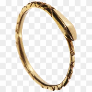 The Ouroboros Snake 'with A Tail In It's Mouth' Ring - Bangle, HD Png Download