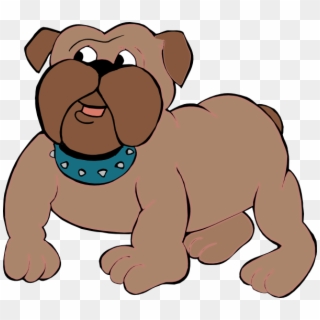 Curious Bulldog Cartoon Svg Clip Arts 600 X 528 Px, HD Png Download