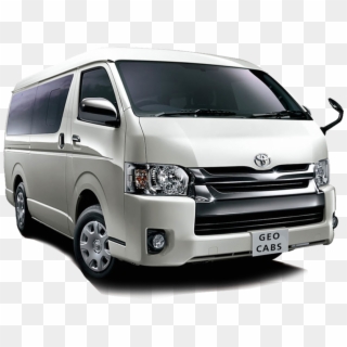 Van Rent With Driver Stating From Per Day - Toyota Hiace Van 2015, HD Png Download