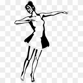 This Free Icons Png Design Of Female Dancer, Transparent Png