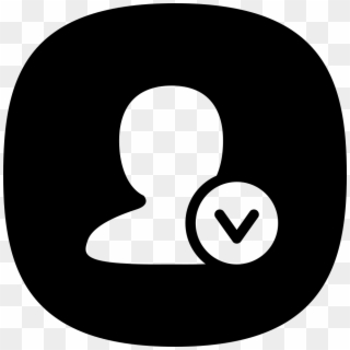 Png File Svg - Snapchat Icon Black And White, Transparent Png