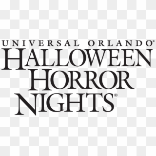 Halloween Horror Nights-trans - Halloween Horror Nights, HD Png Download