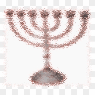 Judaism Menorah Candlestick Hanukkah Jewish Symbolism - Illustration, HD Png Download