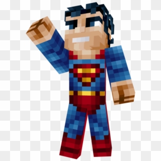 Supermanpic Zpsdpng - Minecraft Super Heroes Png, Transparent Png