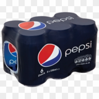 Pepsi Cola Can 33cl 6 Pack - Box, HD Png Download