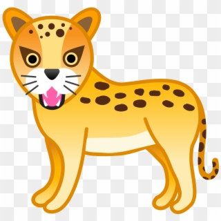Download Svg Download Png - Cheetah Emoji, Transparent Png