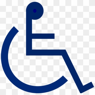 Wheelchair Sign Png, Transparent Png