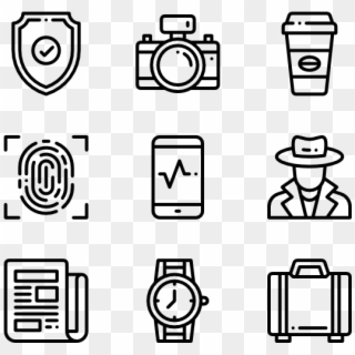 Private Detective - Road Sign Icons, HD Png Download