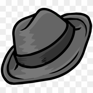 Cowboy Hat Clipart Detective - Club Penguin Fedora, HD Png Download