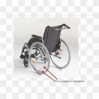 The Dual Handrim Wheelchair - Dual Handrim Wheelchair, HD Png Download