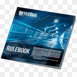 Ignacy Trzewiczek On Detective Rulebook - Flyer, HD Png Download