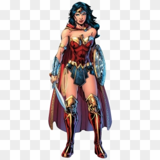 With The Lasso Included - Wonder Woman Character Design, HD Png Download