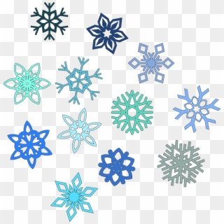 Clipart Snowflake Snow Flake - Transparent Background Snowflake Clipart, HD Png Download